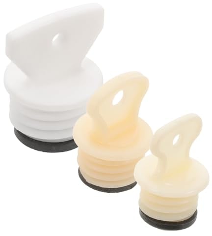 SOLUSTRE 3 Stück Wärmflaschendeckel Kleiner Stopfen Für Wärmflaschen Auslaufsichere Ersatzstopfen Versiegelung Für Tragbare Säcke