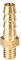 XIAOLIN 5 Teile/satz Außendurchmesser 3mm/4mm/5mm/6mm/8mm/10mm Außendurchmesser Schlauchtülle M3 M4 M5 M6 M8 M10 Metrisches Außengewinde Messing Rohrverschraubung Koppler Stecker Adapter(Size:M5 to 4m