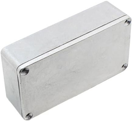 Effektpedal-Aluminium-Stomps-Gehäuse, Gitarren-Instrumentenkoffer, Aufbewahrungshalter
