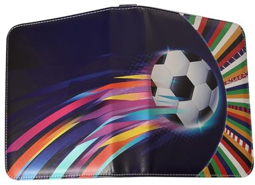 Fußball Sammelkarten Alben Kartenhalter Fussball Karten Sammelalbum Hüllen Sammelalben 4-taschen Football Sammelkarten Tauschkarten 50 Seiten 400 Karten Album Fußball-2024