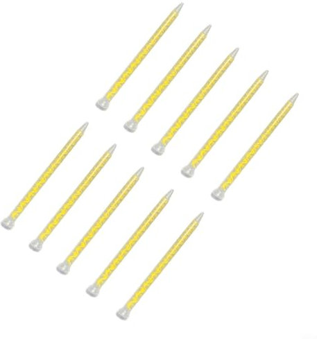 FUBESK 10PCS Epoxy Tubes Static Mixer,Transparent White Cover, Spiral Static Mixing Nozzle, 10-18 Mixers, AB Glue Mixing Tube(B)