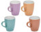 Set mit 4 Tassen 360 ml Surt 4 Pastell Kollektion VESSIA