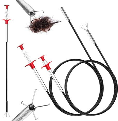 YushengTai Pinzas para garras, 3 unidades, escala flexible, agarre de 4 dedos, adecuado para el uso en espacios estrechos, cocinas, lavabos, baños (60 cm/160 cm/200 cm)