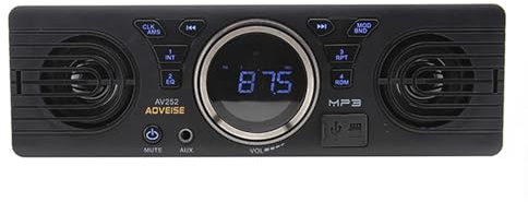 SIBOMTEX 12.0 V Scheda di Memoria Digitale Sicuro MP3 o Autoradio Elettrico Con Altoparlante BT Host Speaker Autoradio Autoradio Stereo