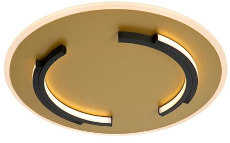 LUCIDE ANDREAS - Deckenleuchte - Ø 39,6 cm - LED - 1x30W 2700K - Mattes Gold/Messing