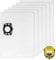 6Pack KFI 357 Vacuum Bags Karcher, Vacuum Cleaner Bags Compatible with Karcher WD 2 Plus, WD 3, WD 3 Battery, KWD 1, KWD 2, KWD 3, MV 3, WD 3.200 to WD 3.800 M, SE 4001, SE 4002 (6)