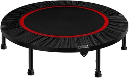 Trampolino Elastico Trampolino fitness, trampolino da ginnastica for palestra/casa, carico massimo 250 kg, colore nero