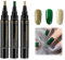 3 Colors Nail Polish Pen,3 in 1 Gel Nail Polish Pen,Nail Art Pens,Nail Polish Gel Pen,Nail Varnish Pens,Nail Art Tools,Nail Polish Set,One Step Nail Polish Gel Pen,Nail Art Kit Home Salon,Q27Q28Q35