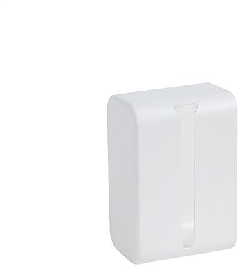 Yinj9562fg Porta Fazzoletti Porta salviette di Carta for scatole di fazzoletti a Parete for contenitori di tovaglioli for Ufficio da Cucina Portafazzoletti(Bianco)