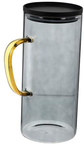 NAMOARLY Botella De Agua Refrescante y Hervidor De Agua Vidrio Resistente Fácil De Limpiar