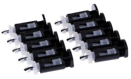 TRyYCB 10 Pack 775 CPU Kühlkörper -Montage -Clips Plastikschrauben Kompatibel mit Kühllüfterkompatibilität