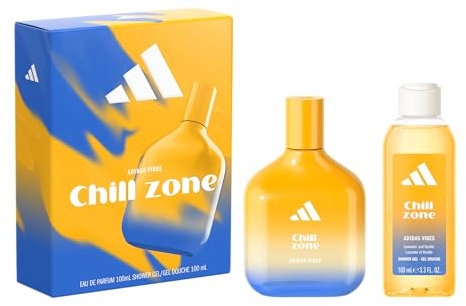 adidas, Cofanetto Regalo Vibes Chill Zone, Eau de Parfum 100ml e Docciaschiuma 100ml