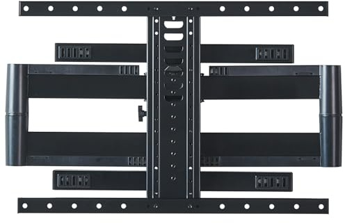 SANUS Full Motion TV Wall Mount for 32-90 Inch TVs, Universal Articulating Wall Bracket with Swivel, Tilt & Extension, Heavy Duty Steel (Full-Motion 42–85)