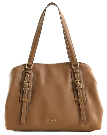 Liu Jo Schultertasche Mantua ECS Satchel Suede braun