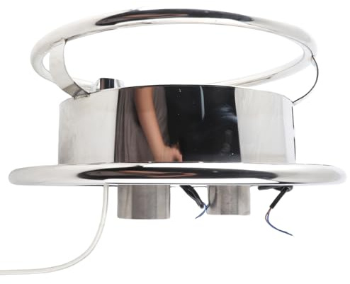 CFTGIW Appareil d'entraînement à la Natation à Contre-Courant G2 à Filetage Femelle, Lampe 12V, Appareil de Surf à Contre-Courant, Entraîneur de Natation sur la Colonne de Pulvérisation d'eau