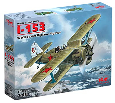 ICM 48095-1/48 I-153 Plastikmodellbausatz