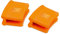BRA isogona 2 Piezas pequeñas de Silicona apretones blíster 20 cm Naranja