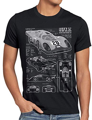 style3 917K Blaupause Herren T-Shirt Prix Grand