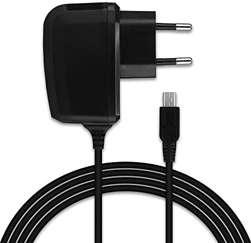 subtel Chargeur Mini USB 5V 2A / 2000mA 1,2m pour GPS, Alimentation câble Rapide navigateur