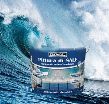 Pittura di sale, Acrilico