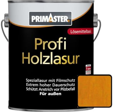 Primaster Profi Holzlasur 750ml Oregon Pinie Holzschutzlasur Dauerschutzlasur