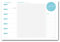 1 Schreibtisch-Unterlage Freche Woche I dv_291 I DIN A2 I Wochenplan Wochenplaner Schreibunterlage Organizer zum Beschreiben Abreißen lustig