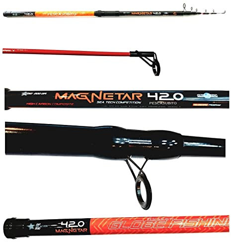 Canna Pesca Surfcasting 200g Surf Casting Telescopica Carbonio