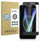 E-Hamii Vidrio Templado Inastillable 9H Compatible con BQ Aquaris X(Black),Protector de Pantalla[Cristal HD Claro]de 0.33 mm para BQ Aquaris X(Black)