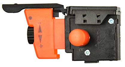 BSD Ersatz Taste Schalter Switch, Ersatzschalter für Bohrmaschine TN-02 - Schalter mit Drehzahlregler - Model: FA2-6/1BEK - 4A 250V/8A 125V