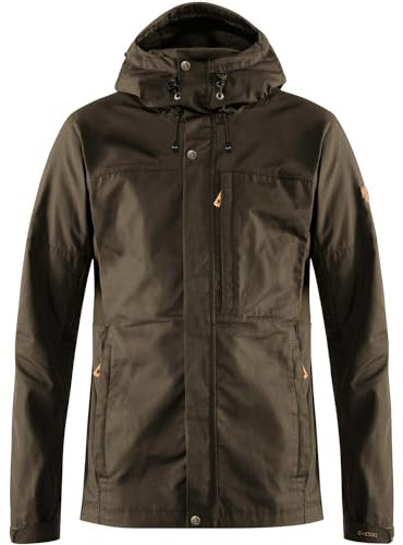 Fjällräven Herren Kaipak Jacket M Jacken, Grün (Dark Olive), XS