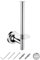 JASSFERRY Wall Mounted Toilet Roll Holder Polished Chrome Bathroom Paper Towel Storage Holders (Vertical)