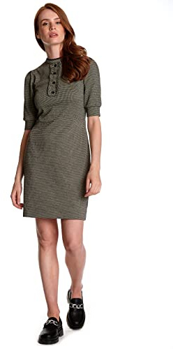 Vive Maria Chelsea Damen Jerseykleid Creme/schwarz, Größe:XL