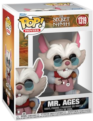 Funko POP! Secret of NIMH - Mr. Ages | Offizielles Cartoon/Animation Merch - Vinyl Sammelfigur als Regal Deko - Geschenkidee zum Geburtstag für Fans und Sammler