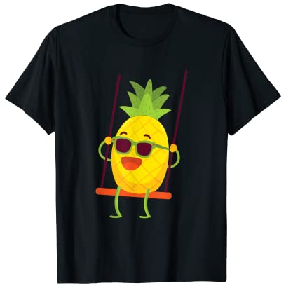 Tropical Fruit Swinger Ananas balançoire T-Shirt