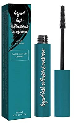 Liquid Lash Extensions Mascara, Mascara Liquid Lash Extensions,Long-Lasting, Dramatic Extension, Hypoallergenic (1 Pcs)