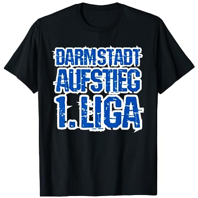 Darmstadt 1. Liga Aufstieg 2023 Fußball Lilien Fan 98 Hessen T-Shirt