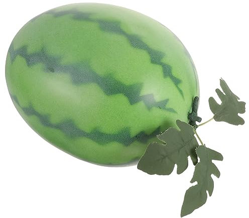 Abaodam Gefälschte Wassermelonenscheiben Nachahmung Wassermelone Simulierte Wassermelone Spielzeug Wassermelone Wassermelonenscheiben- Mini-Spielzeug Dekorationen Schaum Schreibtisch