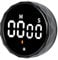 Plliocse Digital Countdown Timer, Magnetic, Black, Kitchen Timer with Large LED Display