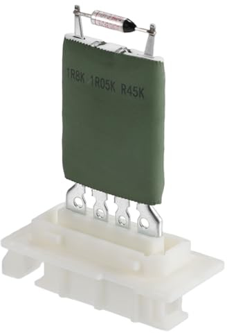 A ABSOPRO Resistencia Del Soplador Hvac Para Mini Cooper 02-15 1 Unidad | Color Verde Blanco, Material Metal Plástico, Size 8.6X6.3X2.8Cm, Oe 64113422663, Para Mini Cooper Base S Clubman Jcw 02-15