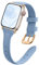 WoPail Bracelet Cuir Femme pour Apple Watch 42mm 44mm 45mm 49mm für Apple Watch Series 10/9/8/7/6/5/4/3/2/1/Ultra 2/Ultra Mince et Léger Bracelet de Remplacement pour 42mm 44mm 45mm 49mm Bleu