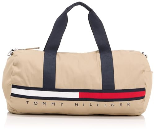 Tommy Hilfiger Herren Gino Duffle Bag, Khaki Sand, Einheitsgröße