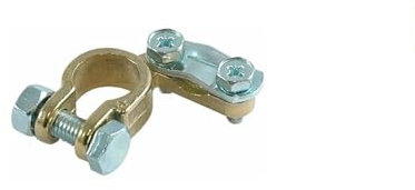 CG94 - Coppia Morsetto per Batteria Auto - Polarità Negativa/Positiva