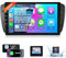 【8 Kern 4+64G】 Hodozzy Carplay Autoradio für Seat Ibiza 2009-2013, 9 Zoll Touchscreen Android Autoradio mit Android Auto/WiFi/GPS/RDS/FM/Bluetooth/DSP