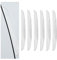 CGEAMDY 6 Stück Autotür-Kantenschutz-Aufkleber, Hochwertiger Türkantenschutz-Kratzschutz, Stoßstange Guard Anti-Scratch Protector Trim Aufkleber Seitentür(Transparent)