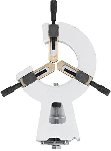 Steady Rest Fixed Metal Stabilizer, Swing Woodturning Lathe Steady Rest Small Lathe Machine Fixed Metal Stabilizer, for WM‑210, MX‑210 Lathe Center Frame 8inx16in