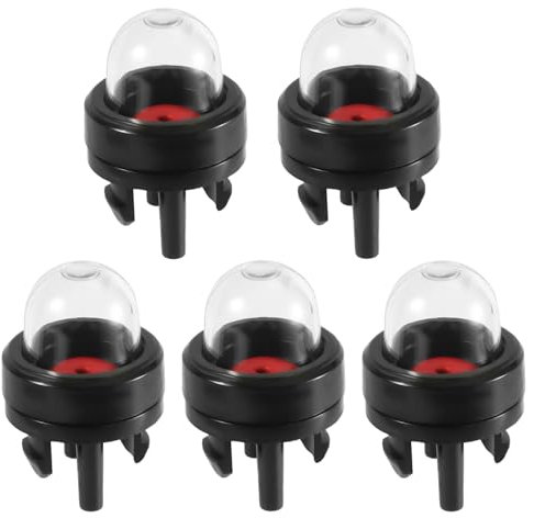 5pcs Snap in Primer Bulb Pump, Replacement Primer Bulbs Chainsaw Carburetor Primer Fuel Bulb Compatible with Walbro 188-512 WT-23A Poulan Echo Chainsaws Ryobi BP42 Homelite Bolens Trimmer Blower