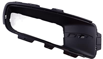 SAWILI Auto Schwarz Frontstoßstange Rechts Nebelscheinwerfer Lampe Grill Untere Abdeckung 51117175486, for BMW, for X5 E70 2007 2008 2009 Stoßstangen-Nebelscheinwerfergitter