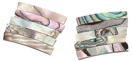 COSMEVIVI Améliorez Votre Guitare 10 Pièces De Garniture De Guitare En Coquille Dormeau Gf102 Bande Facile À Appliquer 18 * 3 * 2 Mm