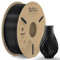 SUNLU PLA+ Filament 1.75mm, PLA PLUS 3D Drucker Filament 1.75mm ±0.02mm, passend für die meisten FDM 3D Drucker, 1KG Pappspule. (Schwarz)