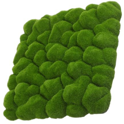 Angoily Künstliches Moos-Panel Für Wanddekoration Wohnzimmer Und Schlafzimmer Leicht Zu Installieren Haltbar Und Sicher Für Haustiere